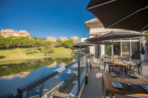 This is definitely a great example of the best lunch spots in Marbella.